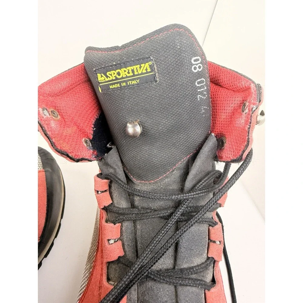 La Sportiva Trango S Evo GTX Boots EU 47 Red Black Made in Italy